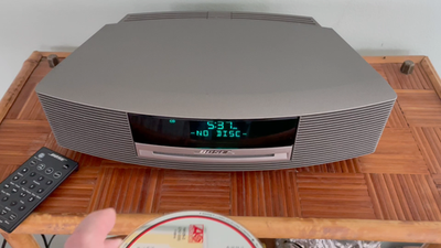 Bose Wave Music System III CD AM/FM Radio Dual Alarm Titanium