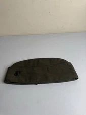 Garrison Black Size 7 1/8 Hat Cap Military DEFENSE LOGISTICS AGENCY