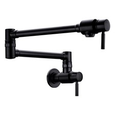 BAGNOLUX Pot Filler Faucet, Wall Mount Pot Filler Commercial Brass ... Fast Ship