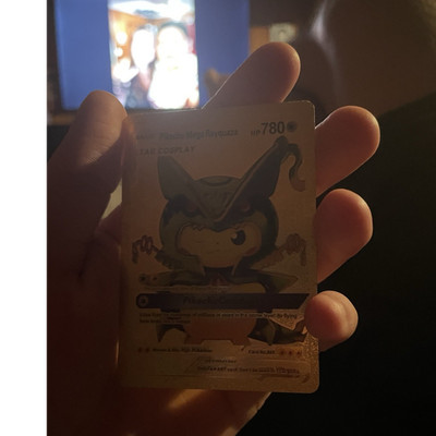 Pokémon TCG 2-Card Lot Pikachu Mega Rayquaza Foil & Shadow Rider Calyrex V