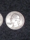 (1) - 1960's 90% Silver Washington Quarter, Circulated, Full Strike Lot #03