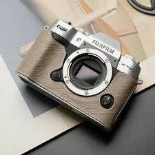 Genuine Leather Camera Bag Case Protect Cover Belt For Fujifilm XT50 Fuji X-T50