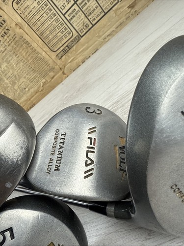 set of Fila Volt Golf Clubs. irons Woods Putter Hippo Houdini 21 - Picture 5 of 9
