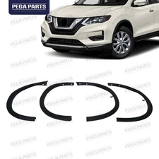 For 2014-2020 Nissan Rogue Black Front Rear Fender Flare Molding Trim Left Right
