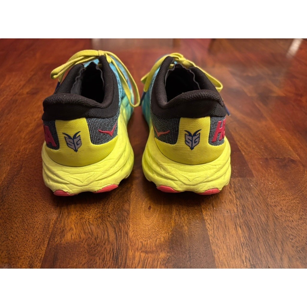 Hoka One One Speedgoat 5 Low Scuba Blue Black Womens Trail 6.5B Running Shoe thumbnail 3