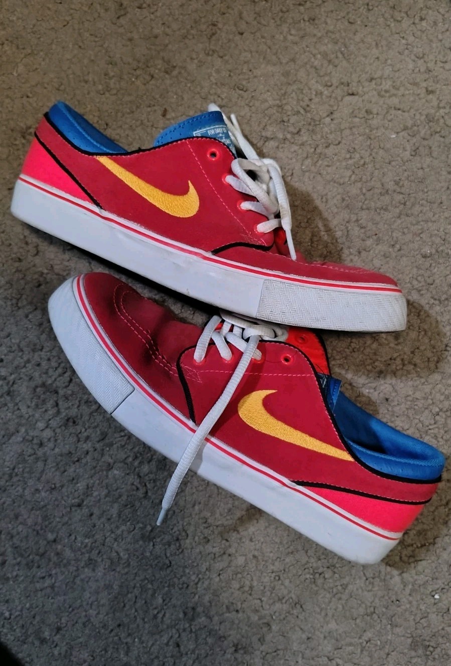 Nike SB Stefan Janoski Men's Size 6 Red/Yellow