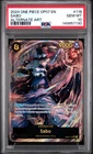 2024 ONE PIECE OP07-500 YEARS IN THE FUTURE ALTERNATE ART #118 SABO PSA 10