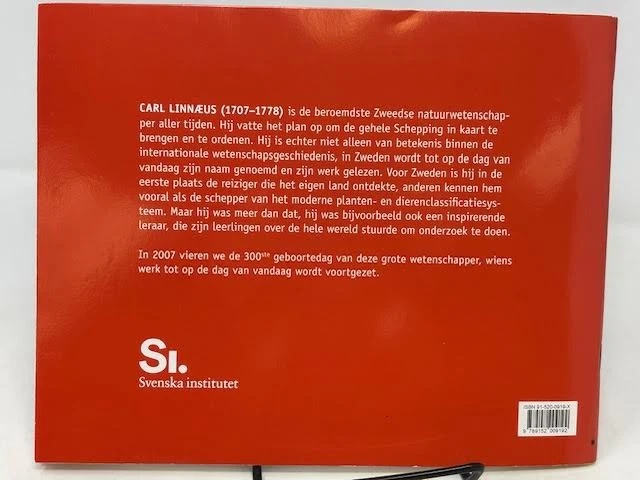 Carl Linnaeus by Gunnar Broberg (2007, Softcover) – Swedish Text – Like New - Image 2 of 4