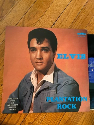 ELVIS PRESLEY PLANTATION ROCK NM LP ORIG. GERMANY PRESSING MORE ELVIS LPS