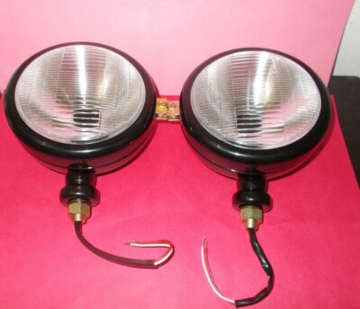 Ford Tractor Head Light Set (LH And RH) 12V Black #18D29 - Foto 11
