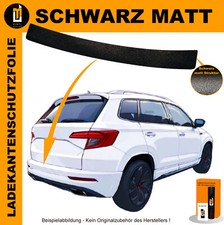 LACKSCHUTZFOLIE LADEKANTENSCHUTZ FÜR SKODA KAROQ 2017-2021 SCHWARZ MATT