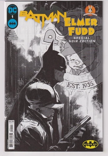 BATMAN DAY 2024 - BATMAN ELMER FUDD SPECIAL NOIR #1 (DC 2024) "NEW UNREAD" BATMA