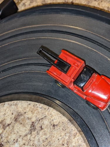 AURORA THUNDERJET BRACCIO RIMORCHIO TJET T-JET Mack Int'l demolitore VIBRATORE NERO - Foto 3 di 4
