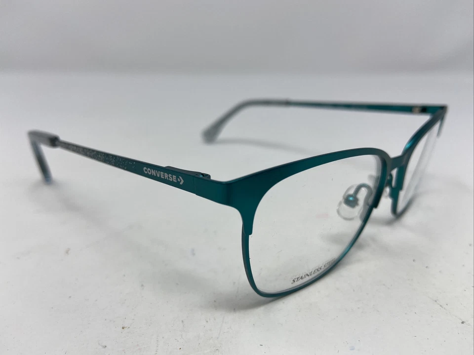Converse VCJ008 бирюзовый 48-15-130 бирюзовый металлический полный ободок очки ОПРАВА  - Изображение 3 из 4