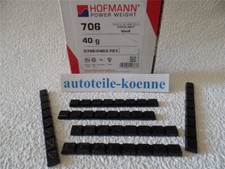 6x 40 Gramm Hofmann Typ 706 Motorrad Klebegewicht pro Stück 8x5g schwarz