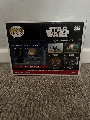 Funko POP Star Wars Movie Moments #226 Cloud City Duel Walgreens Funko POP Star Wars Movie Moments #226 Cloud City Duel Walgreens