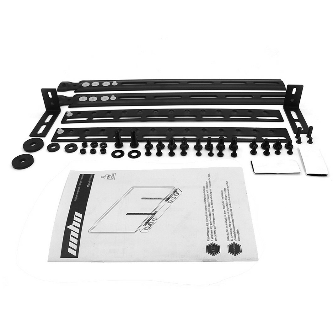 Universal Sound Bar Bracket Under Over TV Wall Mount Speaker for Vizio Samsung