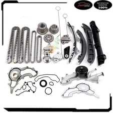 Timing Chain Kit Gasket Set Water Pump For Chrysler Dodge Jeep Ram Volkswagen