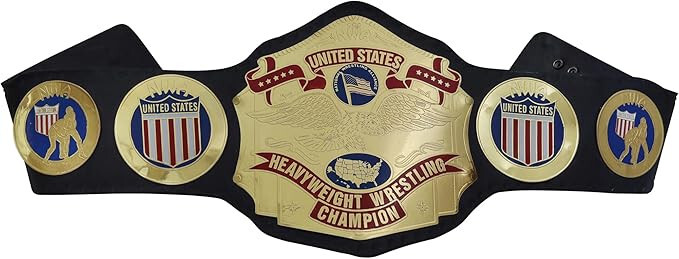 NWA United States Heavyweight US Wrestling Championship  Belt shipped from USA
