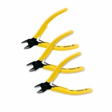 Lindstrom 8160 Cutter Precision Micro Bevel Cutting Oval Head Pliers 3 PK