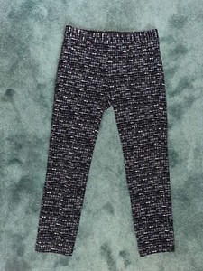 Banana Republic Sloan Printed Slim Ankle Pants Size 2 Blue/Black