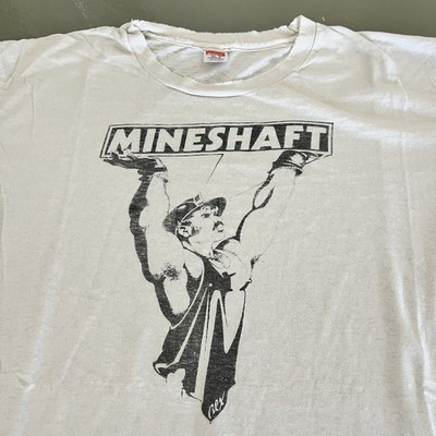 80s MINESHAFT vtg tシャツ ゲイバー Queen