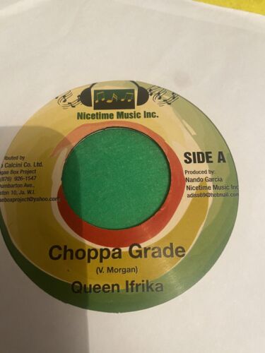 Queen Ifrica- Choppa Grade  ( 7’inch ) - Photo 1 sur 4