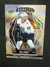 22-23 UD Allure Hockey Rookies Photo Variation 150 Matty Beniers