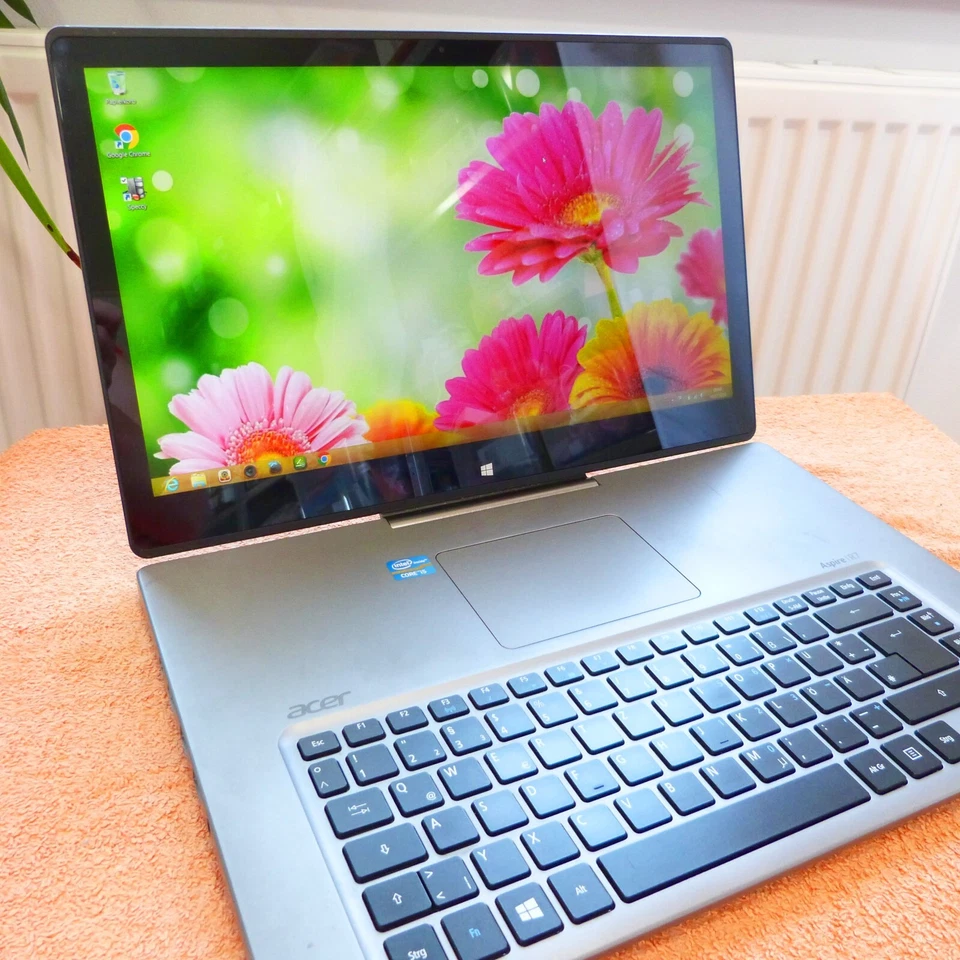 Acer R7 572 SCHWENK Convertible SELTEN l 15 Zoll IPS TOUCH FULLHD l Windows 8 - Bild 2 von 4