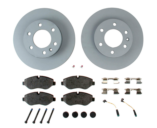 2FRONT Rotor Disc Brake Pad Set KIT For2500 Sprinter Mercedes Dodge