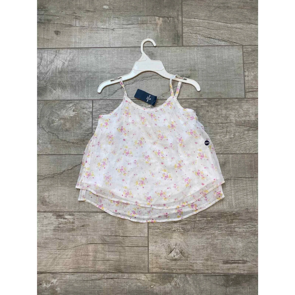 Girls Hollister 13 14 babydoll tank top