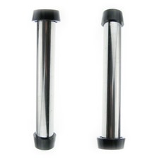 SINK PLUG OVERFLOW STAND PIPE 200mm DOUBLE ENDED UNIVERSAL BUNGS FOR 1-1/4 1-1/2