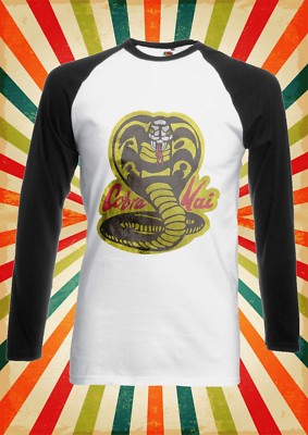 Karate Kid Cobra KAI Dojo cooles langes kurzärmliges Baseball-T-Shirt für Männer Frauen 114E