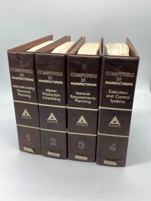 Computers in Manufacturing Volumes 1, 2, 3, and 4 Manufacturing Resource