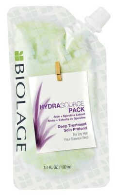 Matrix BIOLAGE  HYDRASOURCE DEEP TREATMENT PACK HAIR MASK 3.4 OZ