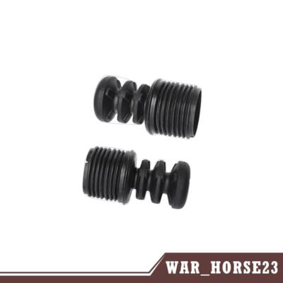 2Pcs Front Shock Absorber Boot Black MR554120 For Mitsubishi