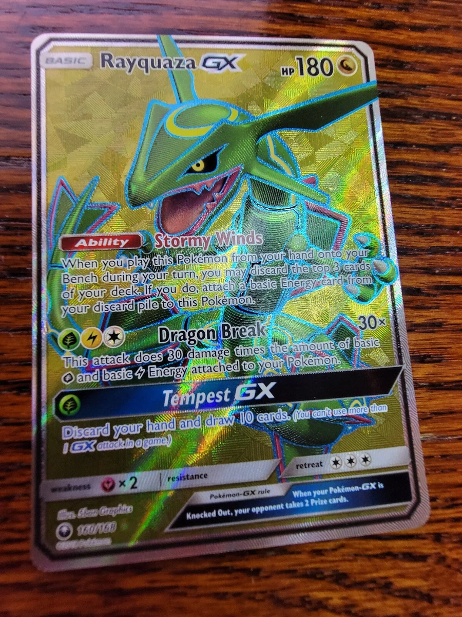 Rayquaza GX (Full Art) - Celestial Storm - Pokemon Card Prices & Trends