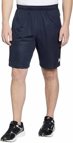 Adidas Men’s PES 3 Stripe Active Shorts Zipper Pockets Drawstring, size M, L - 第 1/13 張圖片