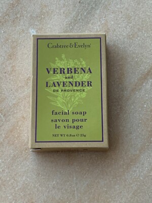 CRABTREE and EVELYN Verbena and Lavender Seife 25g Neu Original UVP:  7,95