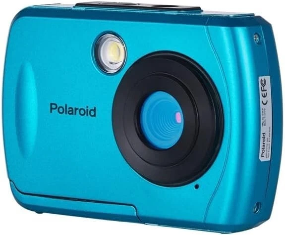 NEW Polaroid IS049 HD Waterproof 16MP Digital Camera 2.4” LCD Display Color Teal - Image 3 of 4
