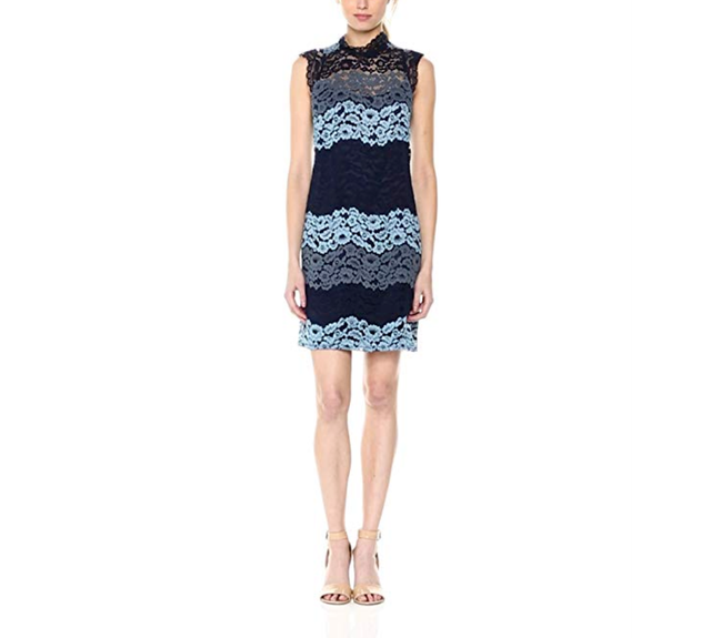 laundry by shelli segal lace sheath dress