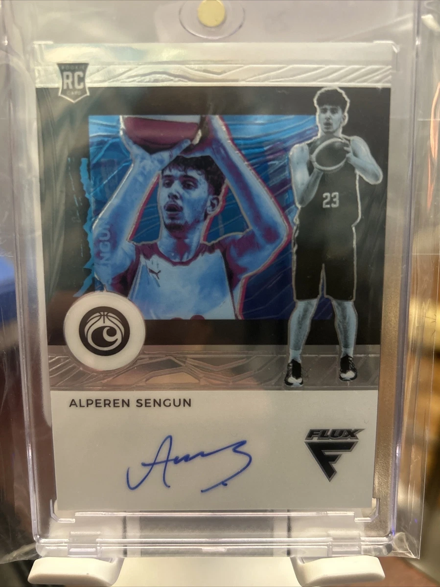 Aleren Sengun Flew Auto Flux Rookie Auto /99 On Card Autograph Rc 