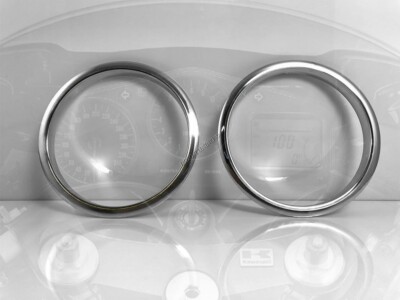 For Kawasaki ZX-12R Ninja 00-06 Dash Instrument Chrome Rings