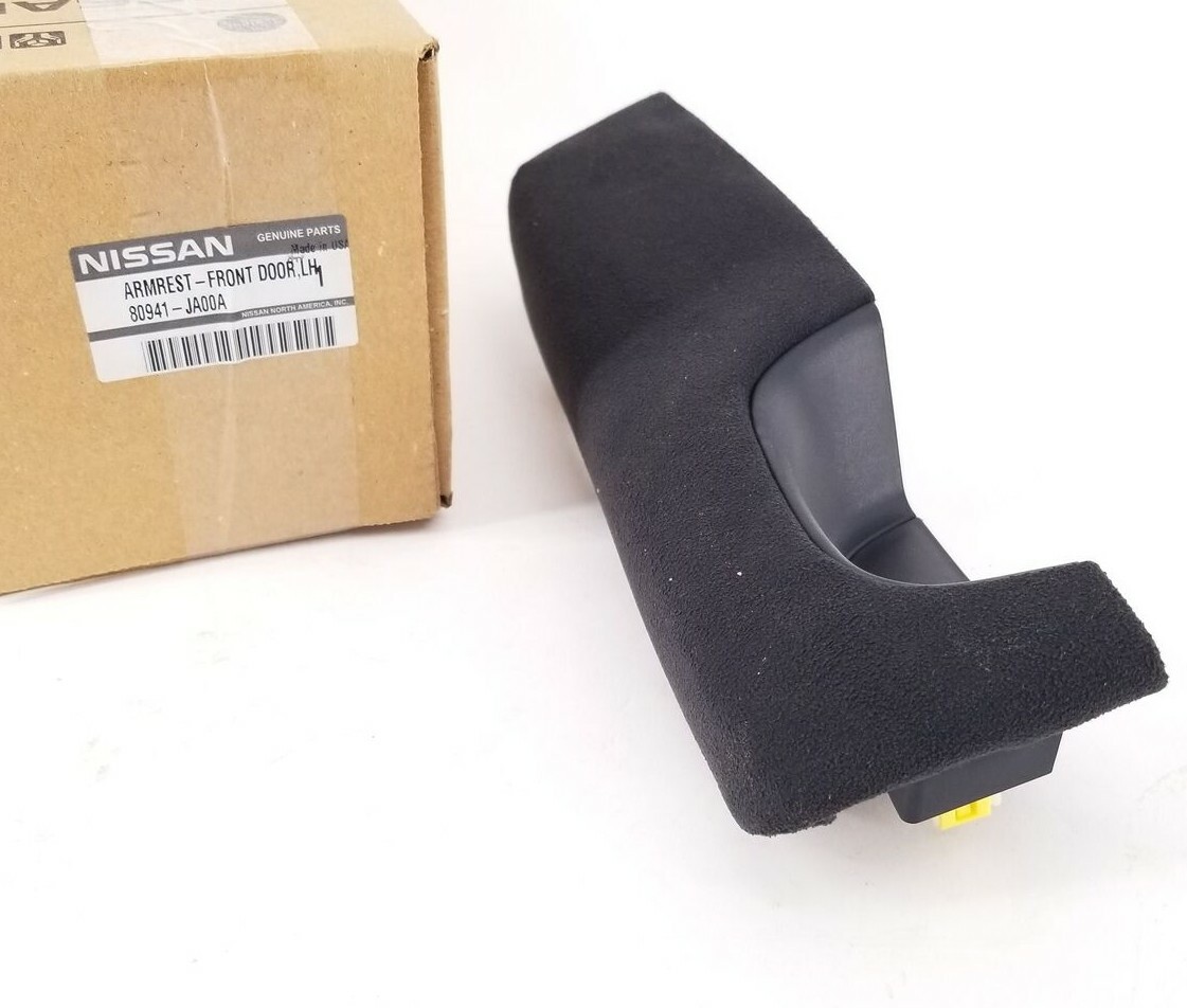 Genuine OEM Nissan 80941-JA00A Driver Door Arm Rest Suede 2007