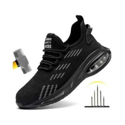 Tenis Zapatos Calzado Con Punta de Acero Zapato de Seguridad Para Mujer Hombre X