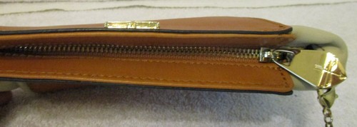 Pour la Victoire Leather Elie Mini Crossbody Bag 9" W x 4.5" H x 2" D - Picture 7 of 7