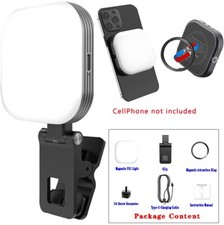 Portable Magnetic Cell Phone Selfie Fill Light Led Video Light Fit iPhone 15/14