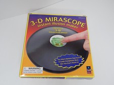 3D Mirascope 6 Inch Hologram Image Optical Illusion Maker Mirascope Toysmith