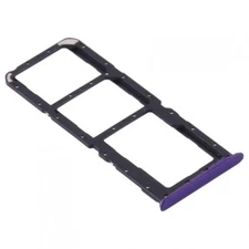 Sim Tray Compatible For Realme 5 Pro Sparking Blue Purple Side Sd Card