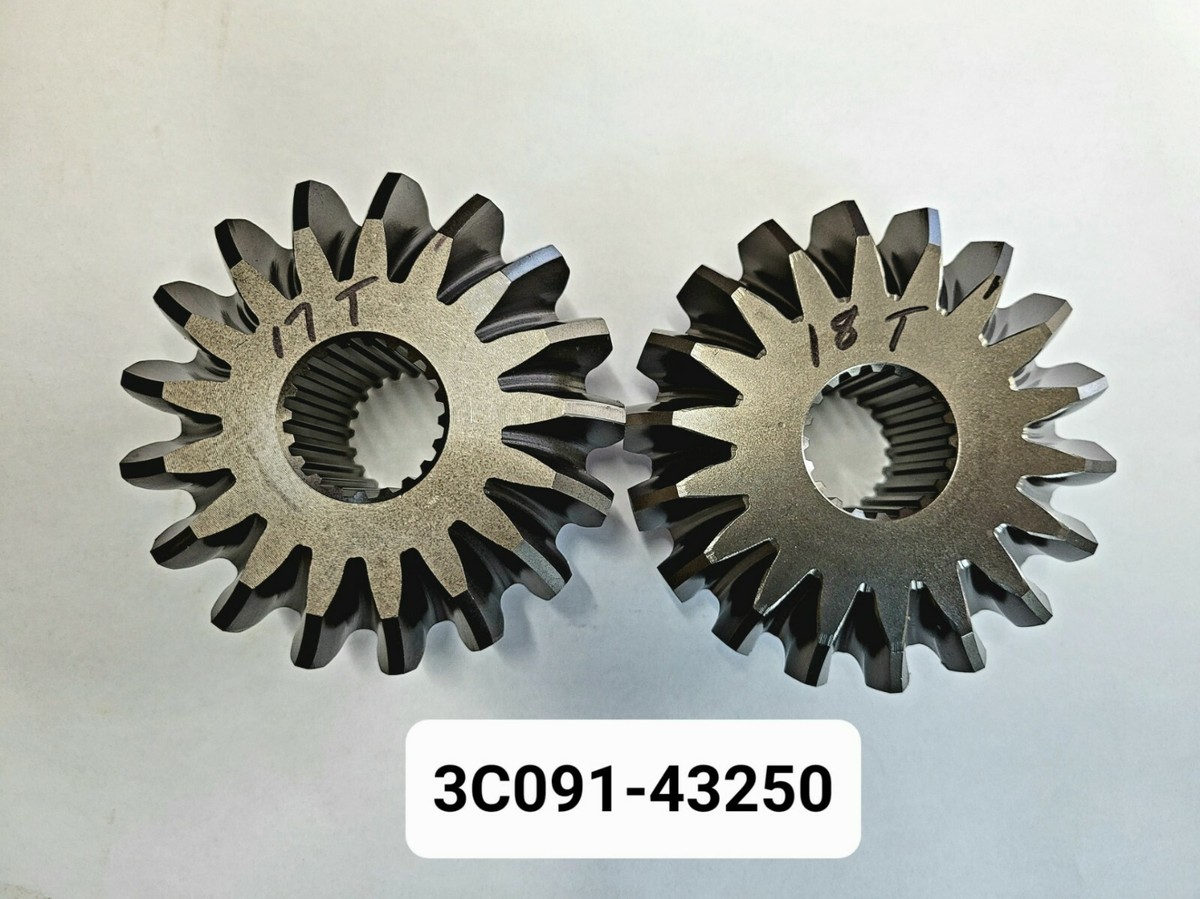Steer Knuckle Bevel Gear Set 17 and 18 tooth Fits Kubota
